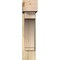 Ekena Millwork Imperial Block Rough Sawn Bracket w/ Offset Brace, Douglas Fir, 8"W x 26"D x 34"H BKT0806X26X34IMP05RDF - alternate 4
